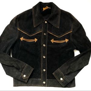1970s EL TORO BRAVO SLPIT HIDE SUEDE JACKET